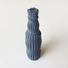 parametrik heineken şişe sanat 3d print model - Mito3D