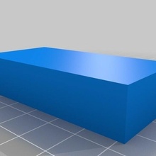 parametrik Lego Duplo openscad 3d print model - Mito3D