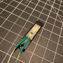 paramétrico lightbar tiras de led ferramenta eletrônica caso pc tira cr10 8mm diodo emissor luz 3d print model - Mito3D