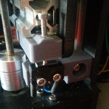 parametric makerfarm prusa i3v micto adjustable stop tool 3d printer parts z-stop adjustment 3d print model - Mito3D