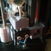 parametric makerfarm prusa i3v micto adjustable z stop tool maker z-stop adjustment 3d printer parts 3d print model - Mito3D