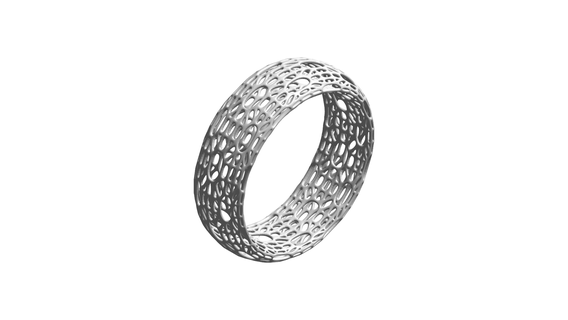 parametrisch Ring 3d print model - Mito3D