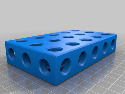 parametrisch Konfiguration Block Fasen Werkzeuge DIY Hersteller 3d print model - Mito3D
