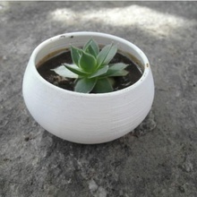 paramétrico suculenta de plantio a casa cactus plantador personalizável plantadores igrejas maconha pote suculentas vaso 3d print model - Mito3D