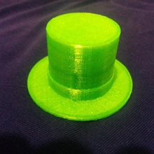 parametric top hat game toy accessories 3d print model - Mito3D