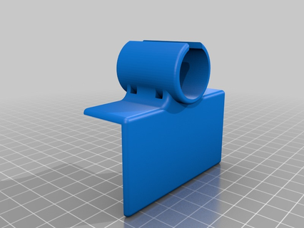 paramotor rpm temp meter arm clip thing 3d print model - Mito3D