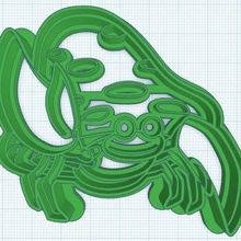 Parasit Plätzchen Cutter 3d print model - Mito3D