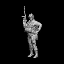 paratrooper pose thompson game soldier toys figure vietnam war wwii  military officer american paratrooper