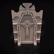 pariah nexus door kill team sand necron warhammer 40k 3d print model - Mito3D