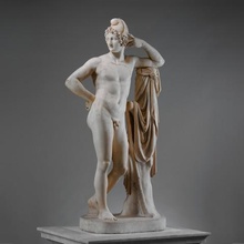 parigi la testa art canova uomo met3d met museum museo di scansione nudo scultura scansioni repliche 3d print model - Mito3D