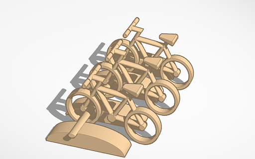 park bicycles bicycle 3d print model - Mito3D