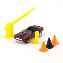 Parkplatz-Schranke Spiel Figuren miniaturen Verkehrszeichen 3d print model - Mito3D
