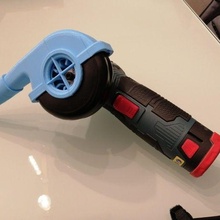 parkside 12v angle grinder blower bosh impeller tools 3d print model - Mito3D