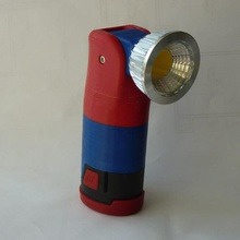parkside 12v-Taschenlampe einstellbare Kopf tool Taschenlampe led-Taschenlampe Fackel tools 3d print model - Mito3D