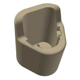 park tarafı x12v pil Kulp destek örtmek kılıf şarj edilebilir li iyon 3d print model - Mito3D