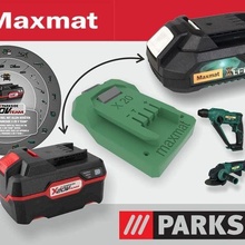 parque x20 maxmat 20v contrário bateria broca machine_tools 3d print model - Mito3D