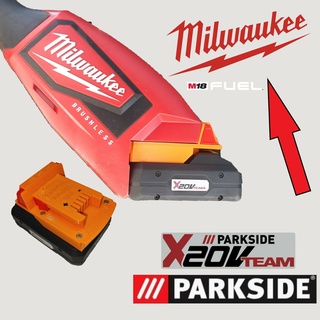 parkide x20 Milwaukee m18 3d print model - Mito3D