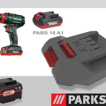 parkside x20 x16 battery adapter team tools 3d print model - Mito3D