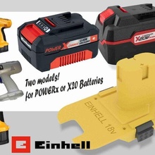 parkside x20 powerx einhell 18v nicd battery 20v tools 3d print model - Mito3D
