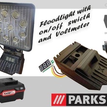 parkside x20 team floodlight tools 3d print model - Mito3D
