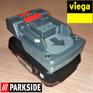 parkside x20 viega wireless crimper pressgun picco team 18v battery regeneration crimping machine 3d print model - Mito3D