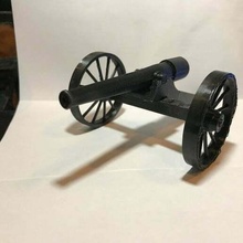 loro campo cañón pesado artillería modelos 3d print model - Mito3D