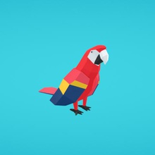 parrot vari 3d print model - Mito3D