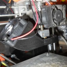 Teil Kühler-Aluminium-x-Wagen tool 3d-Drucker Teile prusa i3 Kühlung 3d print model - Mito3D