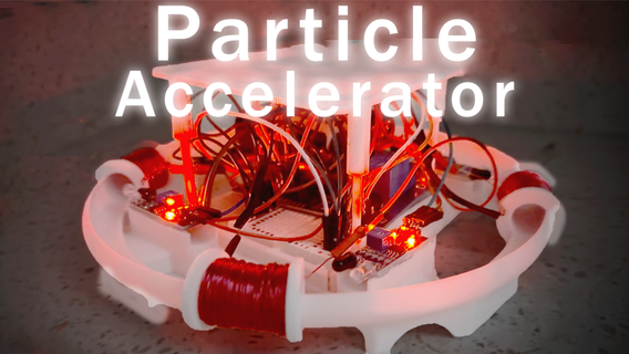 particella acceleratore ingegneria prototipazione invenzione innovazione 3d print model - Mito3D