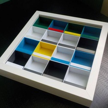 particionamiento de presentar las colecciones 23x23 marco la famosa marca muebles modelo ribba casa pantalla 3d print model - Mito3D