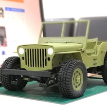 parts 133 ossum jeep fit rc 1 10 game r c vehicles truck ossumjeep army 3d print model - Mito3D