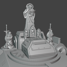 parçalar karanlık örtü altar kasvetli açıları Warhammer 40k uzay denizcileri Uzay 3d print model - Mito3D