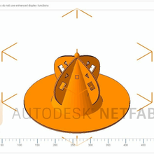 party hat 2 interactive_art 3d print model - Mito3D