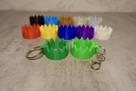 party hat keychain Various mysticmesh3d partyhat runescape osrs mmo mmorpg 3d print model - Mito3D