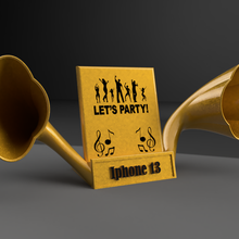party phone support olivier 3d print model - Mito3D