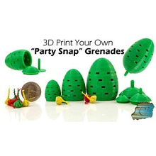 party snap grenade various 3d print model - Mito3D