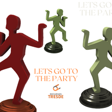 festa deco recursos dançando escultura decoração casa arte cultos 3d print model - Mito3D