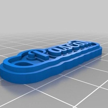 pascal chaveiro joalheria personalizado chaveiros 3d print model - Mito3D