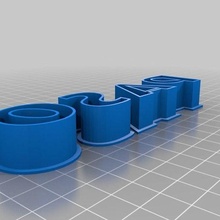 Paso personalizado recipientes 3d print model - Mito3D