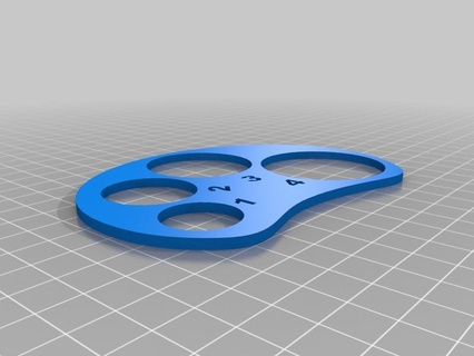 pasta measure numbered food drink 3d print model - Mito3D