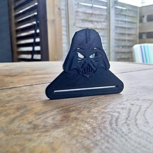 paste pusher vador home star wars toothpaste 3d print model - Mito3D