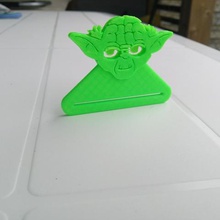 paste pusher yoda home star wars toothpaste 3d print model - Mito3D