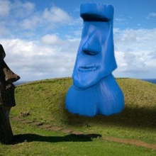 patagonia Paskalya Adası heykel sanat heykeller 3d print model - Mito3D