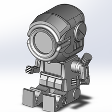 pathfinder apex lendas cabeça grande jogo patologia herói robô figurine jogos de vídeo 3d impressão brinquedo a decoração 3d print model - Mito3D