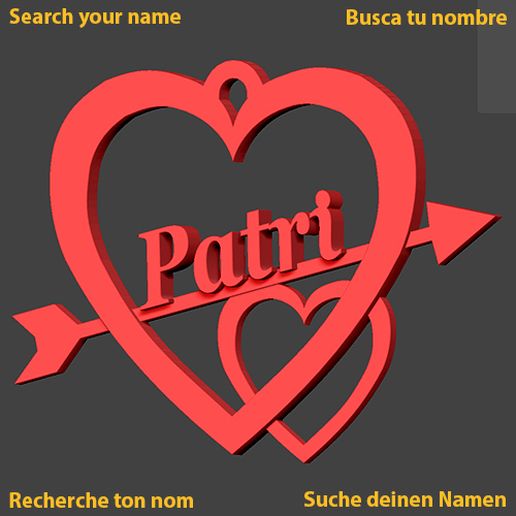 patri heart cupid love amour saint valentin jch liebe saint-valentin valentine valentine's amoureux in day 3D print model - Mito3D