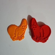 patron şarj etmek kurabiye kesici sünger bob star Patrick kesmek fondan Şubat 14th işaretleyici Meksika sevgililer gün Aşk kaktüs kalp 3d print model - Mito3D
