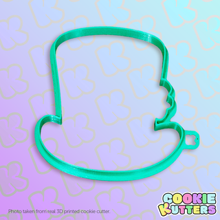 patrick's day hat cookie cutter mold silhouette kutters kitchen food recipe cookies 3d print contour 3d print model - Mito3D
