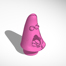 patrick toothpaste head gadget spongebob 3d print model - Mito3D