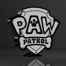 patrol - paw lamp 3d print model - Mito3D