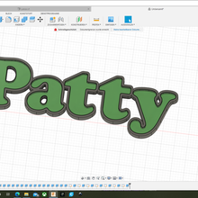 Patty scrittura 3d print model - Mito3D